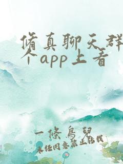 修真聊天群在哪个app上看