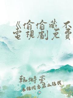 《偷偷藏不住》电视剧免费看