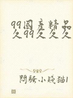 99国产精品久久99久久久