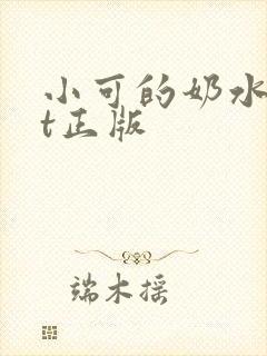 小可的奶水txt正版