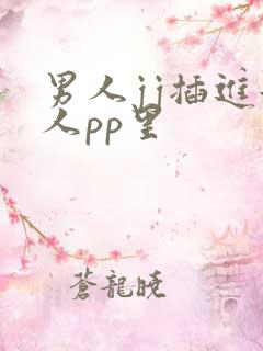 男人jj插进女人pp里