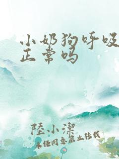 小奶狗呼吸急促正常吗