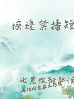 擦边禁播短剧