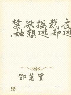 禁欲总裁夜夜缠,她想逃却逃不掉祁砚峥大