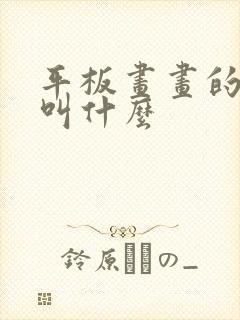 平板画画的软件叫什么