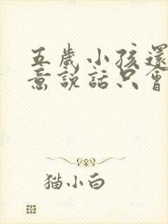 五岁小孩还不愿意说话只会叫妈妈