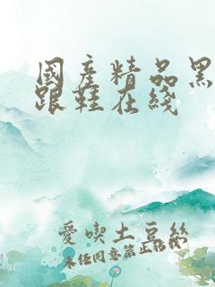 国产精品黑丝高跟鞋在线