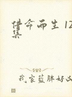 借命而生 12集