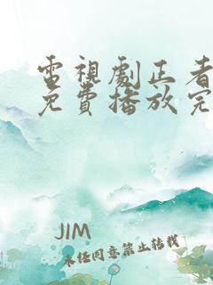 电视剧正者无敌免费播放完整版全集