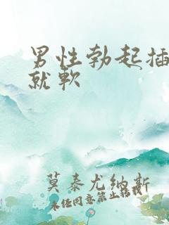 男性勃起插入后就软