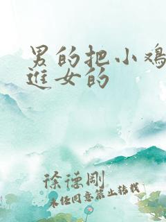 男的把小鸡鸡插进女的