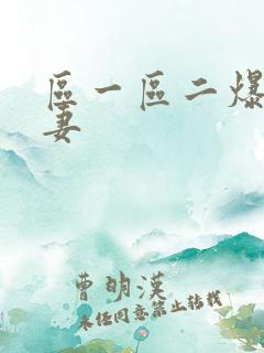 区一区二爆操人妻