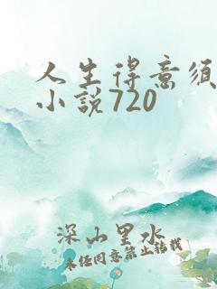 人生得意须纵欢小说720