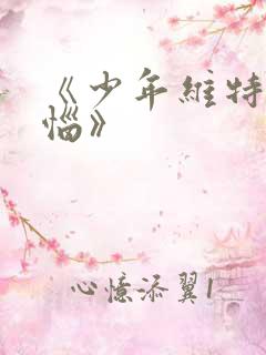 《少年维特之烦恼》