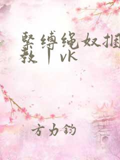 紧缚绳奴捆绑调教丨vk