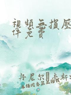 视频无损压缩软件免费