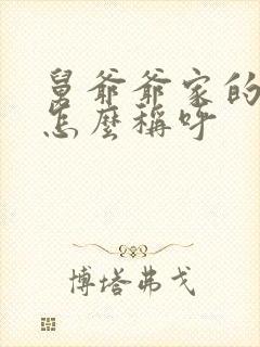 舅爷爷家的儿子怎么称呼