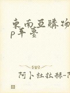 东南亚购物app平台