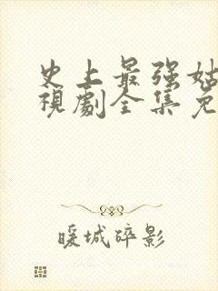 史上最强姑爷电视剧全集免费观看