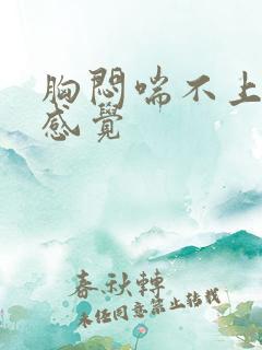 胸闷喘不上气的感觉