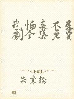 我怕来不及电视剧全集免费看