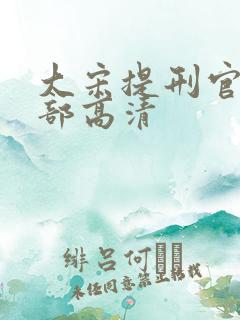 大宋提刑官第二部高清