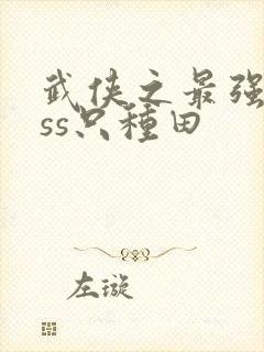 武侠之最强boss只种田 武侠之最强boss只种田