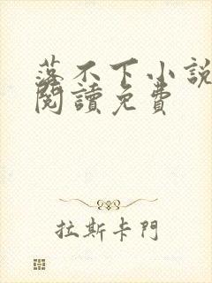 落不下小说在线阅读免费