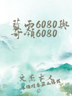 蓝雨6080与奇领6080
