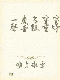 一岁多宝宝呼吸声音粗重呼哧呼哧的