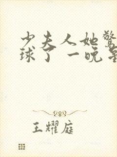 少夫人她惊艳全球了 一晚星河