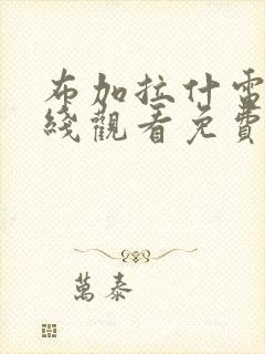 布加拉什电影在线观看免费