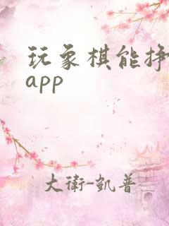 玩象棋能挣钱的app