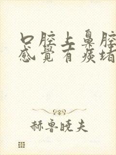 口腔上鼻腔口总感觉有痰堵的是什么毛病