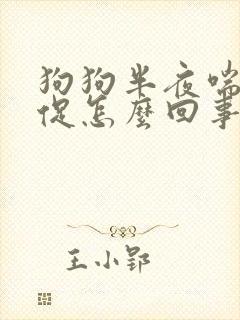 狗狗半夜喘气急促怎么回事