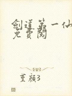 剑道第一仙苏奕免费阅