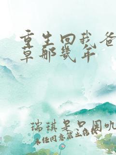 重生回我爸当校草那几年