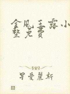 金风玉露小说完整免费