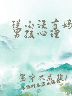 从小没有妈妈的男孩心理