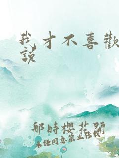 我才不喜欢他小说