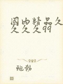 国内精品久久久久久久99 国内精品久久久久久久99