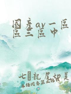 国产av一区二区三区中