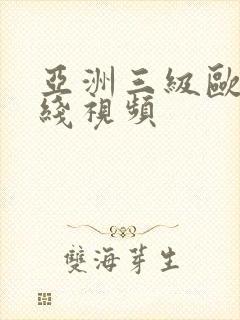 亚洲三级欧美在线视频