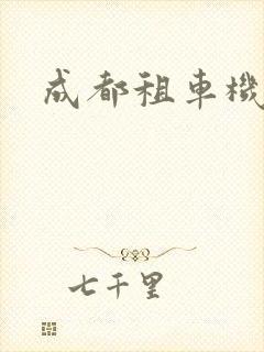 成都租车机场
