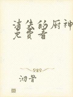 消失的厨神全集免费看