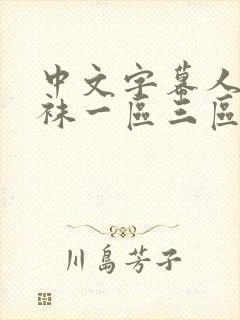 中文字幕人妻丝袜一区三区