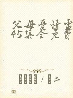 父母爱情电视剧45集全免费