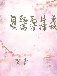 日韩毛片免费视频高清播放