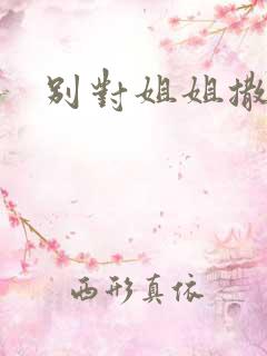 别对姐姐撒野