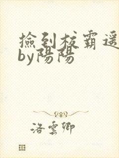 捡到校霸遥控器by阳阳